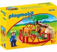 Playmobil 1.2.3 9378 Recinto dei Leoni per bambini dai 36 mesi