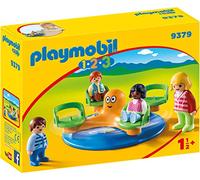 Playmobil 1.2.3 9379 Giostra dei Bambini, per bambini dai 18 mesi