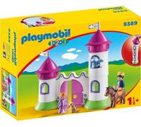 PLAYMOBIL 1.2.3 9389 CASTELLO CON TORRE NUOVO SIGILLATO