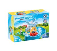 PLAYMOBIL 1.2.3 Acqua Bimbo Bambino Ruota Carousel Giocattolo 18+ Mesi 70268 New