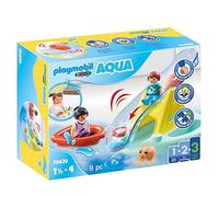 PLAYMOBIL 1.2.3 Aqua 70635 Isola con Dondolo Acquatico, Gioco Galleggiante per la Vasca da Bagno per Bambini Piccoli, Primo Giocattolo per Bambini, da 18 Mesi a 4 Anni