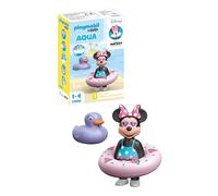 PLAYMOBIL 1.2.3 & Disney: Minnie con salvagente per Bambini dai 36 Mesi