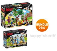 Playmobil 2 set Asterix 70933 Panoramix Druido Getafix 70934 romani TUTTI...