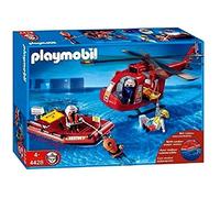 Playmobil 4428 - Soccorritori - Elicottero - Nave Pneum