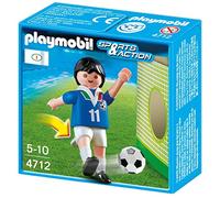 PLAYMOBIL 4712 - Calciatore Italia, Multicolore