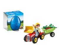 PLAYMOBIL 4943 - Bimbo con Trattore Giocattolo