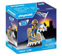 Playmobil 50 anni anniversario set 71604 cavaliere d'oro con cavallo nuovo im...