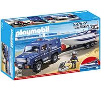 PLAYMOBIL 5187 - Camionetta e Motoscafo della Polizia