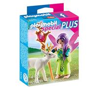 Playmobil Special Plus Fairy with Deer-Building Figures, Multicolore, 5370