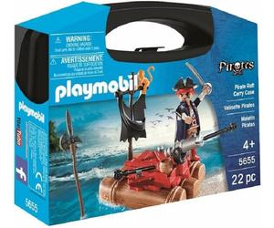 PlayMobil 5655Valigetta con Zattera del Pirata