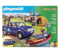 PLAYMOBIL Wild Life Tour Delle Inertito e Campeggio 5669 Con Pick-Up
