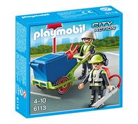 PLAYMOBIL 6113 - Operatori Ecologici, 2 Pezzi