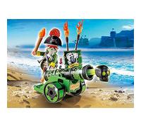 PLAYMOBIL 6162 - Pirates, Capitano dei Pirati con App-Cannon