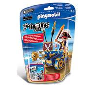 PLAYMOBIL 6164 - Corsaro con App-Cannon, Multicolore