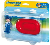 PLAYMOBIL 6795 - Marinaio con Gommone, Multicolore