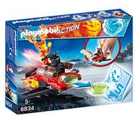 PLAYMOBIL 6834 - Magma con Lanciadischi, Multicolore