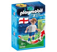 PLAYMOBIL 6898 - Giocatore Inghilterra, Multicolore