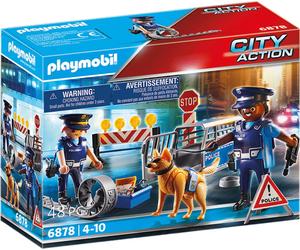 PLAYMOBIL 6924 - City Action - Posto di Blocco della Polizia - 1 pz.