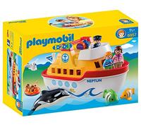 PLAYMOBIL 6957 - Traghetto con Bimbi e Animali Marini, Multicolore