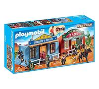 PLAYMOBIL 70012, Villaggio Western Portatile per Bambini dai 4 Anni