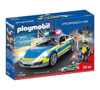 COSTRUZIONE PLAYMOBIL PORSCHE 911 CARRERA 4S POLICE INT L