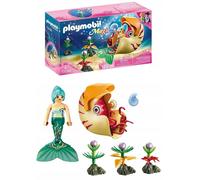 PLAYMOBIL Magic 70098, Sirena con Carrozza Nautilus, dai 4 Anni