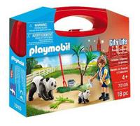 Playmobil 70105 valigetta custode dei panda