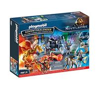 PLAYMOBIL 70187 - Calendario dell'Avvento "La battaglia dei Cavalieri", Dagli 8 anni