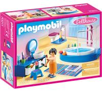PLAYMOBIL Dollhouse 70211, Bagno con vasca, Dai 4 anni