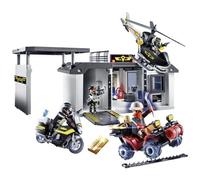 PLAYMOBIL City Action 70338, Centrale dell'unità Speciale Portatile, con Effetto Luminoso, dai 4 Anni