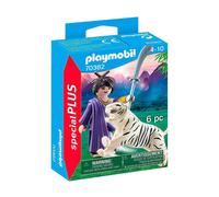 Playmobil 70382 Special Plus Fighter with Tiger, Fun Imaginative Role-Play, Play