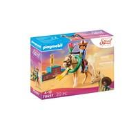 PLAYMOBIL DreamWorks Spirit Untamed 70697, PRU al Rodeo, dai 4 Anni