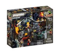 PLAYMOBIL Dino Rise 70925 Dino Mine with Mine Track, Carts and Traps, Dinosaur Toys for Children Ages 5+