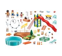 Playmobil 70987 Set Di Costruzione Festa In Piscina