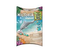 Playmobil 71068 Wiltopia Baby Dolphin, Animal Toy,for Children 4-10, Sustainable Toy Animals, Dolphin Toy, Collectible Toy for Kids, Made Form 80% Recycled Material