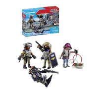 Playmobil 71146 City Action Tactical Police Team, including SWAT divers, a task