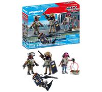PLAYMOBIL 71146 City Action unità Speciale, Set 4 Personaggi, Include Un sommozz