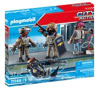 Playmobil 71146 unita' speciale - set 4 personaggi per bambini dai 5 anni