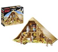 PLAYMOBIL 71148 Asterix: Piramide del Faraone, Obelix, Asterix, Panoramix, Numerobis, Parabris, Idefix, Giocattolo per Bambini dai 5 Anni in su [Esclusivo per Amazon]