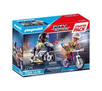 PLAYMOBIL - 71255 - Azione in città - Starter Pack Agente e ladro - Nouvo