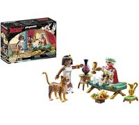 Playmobil 71270 Asterix: Caesar & Cleopatra with leopard, collection play figure