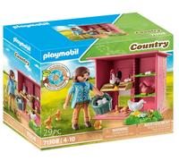 Playmobil 71308 pollaio per bambini dai 4 anni in su giocattolo sostenibile
