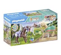Playmobil 71356 Horses of waterfall ® 3 cavalli: Morse, Quarter Horn e Shagya