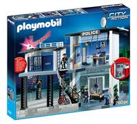PLAYMOBIL 71395 - City Action - Stazione di polizia con sistema di allarme