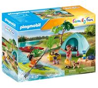 Playmobil 71425 Famiglia Divertimento Campeggio Con Falò Bambini Giochi 54 Pezzi