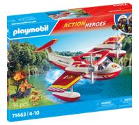 Playmobil 71463 ® ACTON HEROES Aereo antincendio con funzione antincendio