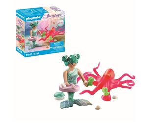 Playmobil 71503 Princess Magic: Mermaid with Colour-Changing Octopus, magical un