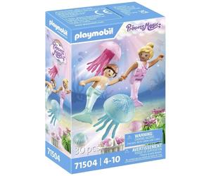 Playmobil 71504 Princess Magic: Mermaid Children with Jellyfish, magical underwa