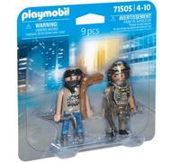 Playmobil 71505 Tactical Police with Thief DuoPack, thrilling action, rescue toy