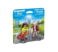 Playmobil 71506 Medic with Injured Person DuoPack, emergency rescue services toy